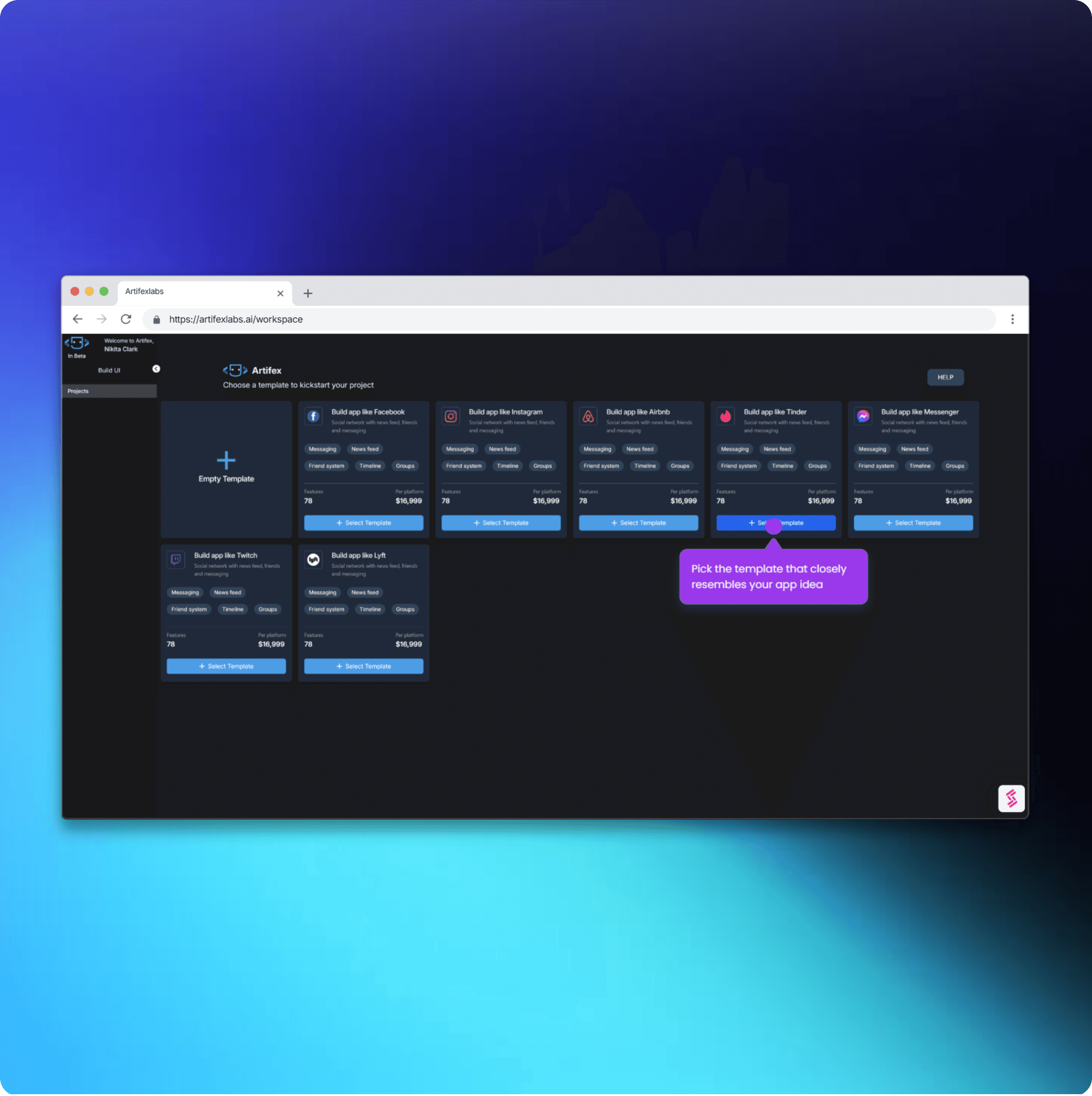 Artifex Design Platform Development