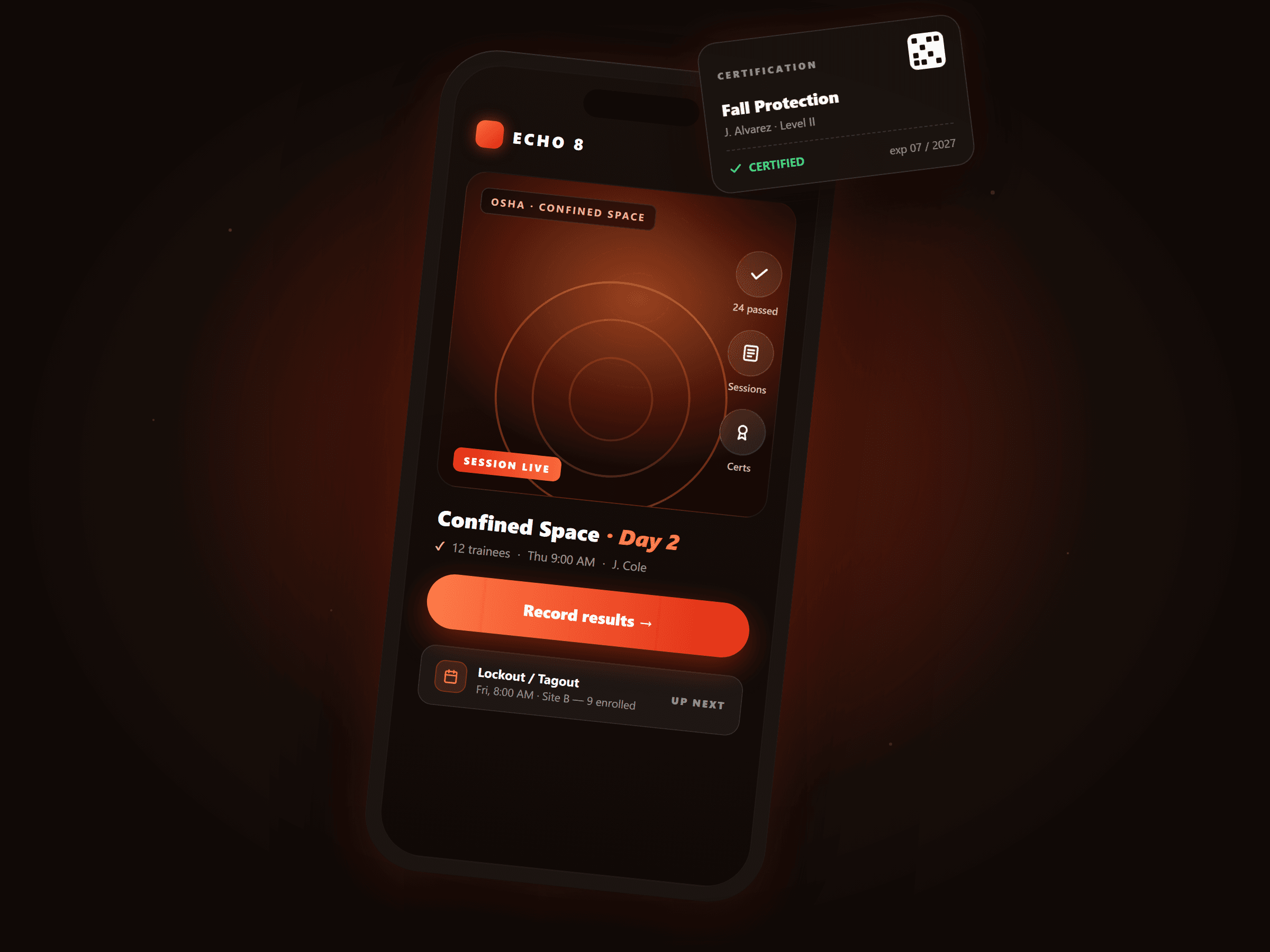 Echo 8 — Safety Training Platform