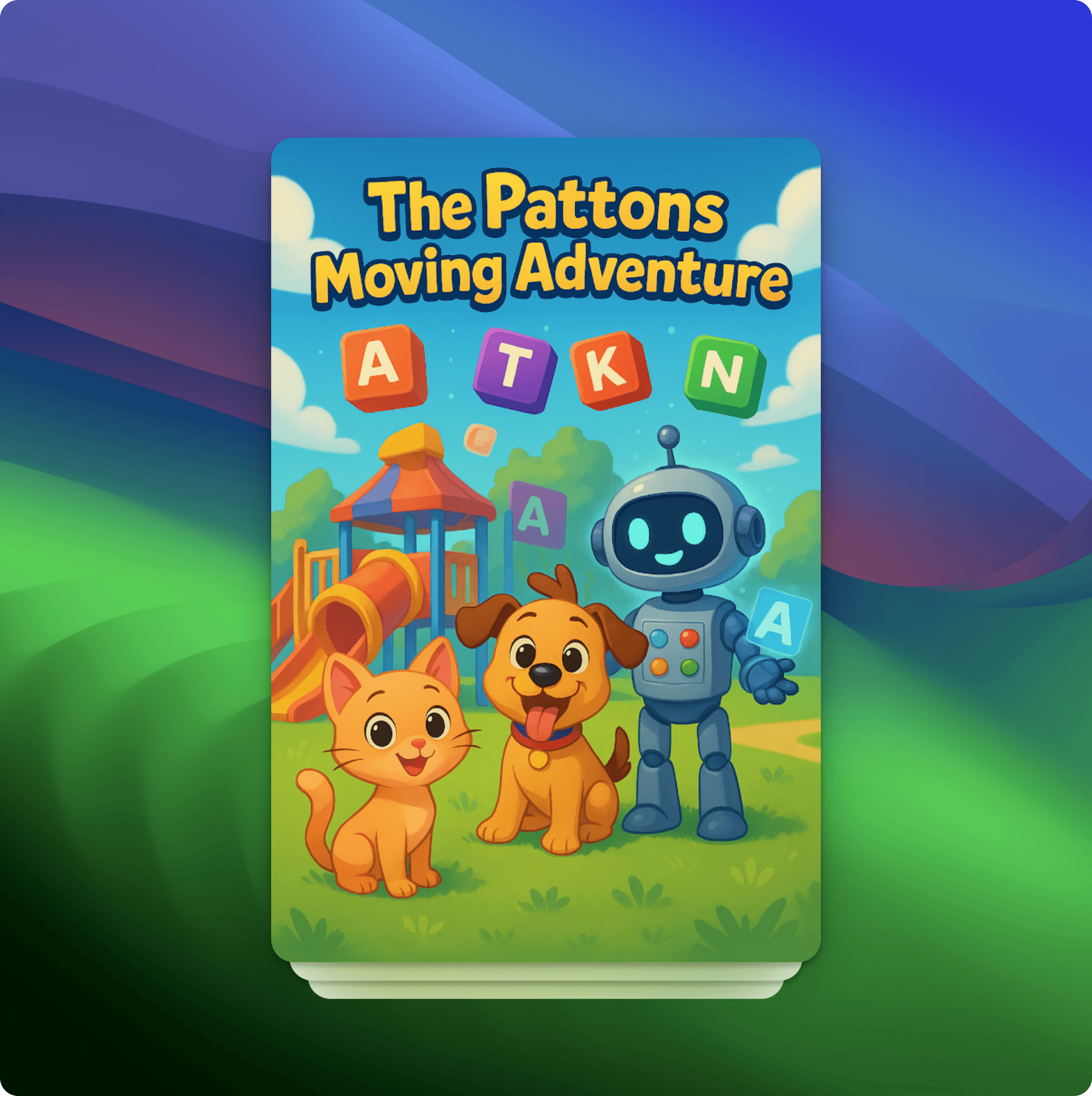 Patton's Adventure — Literacy Game - Hero Image