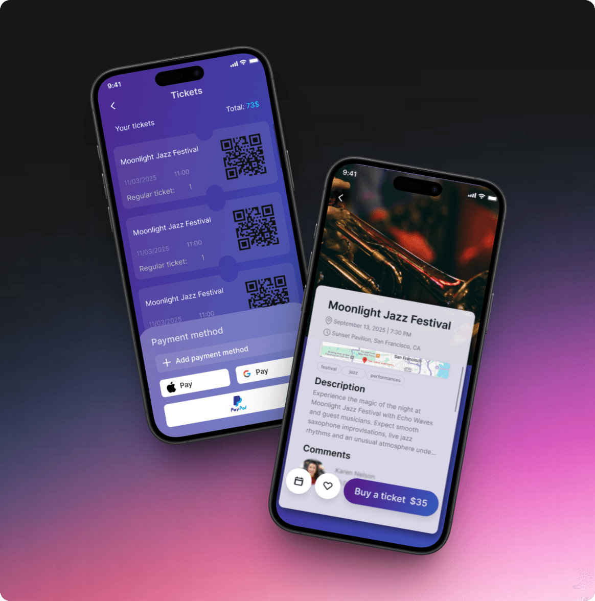 SHOUT — Live Event Ticketing - Hero Image