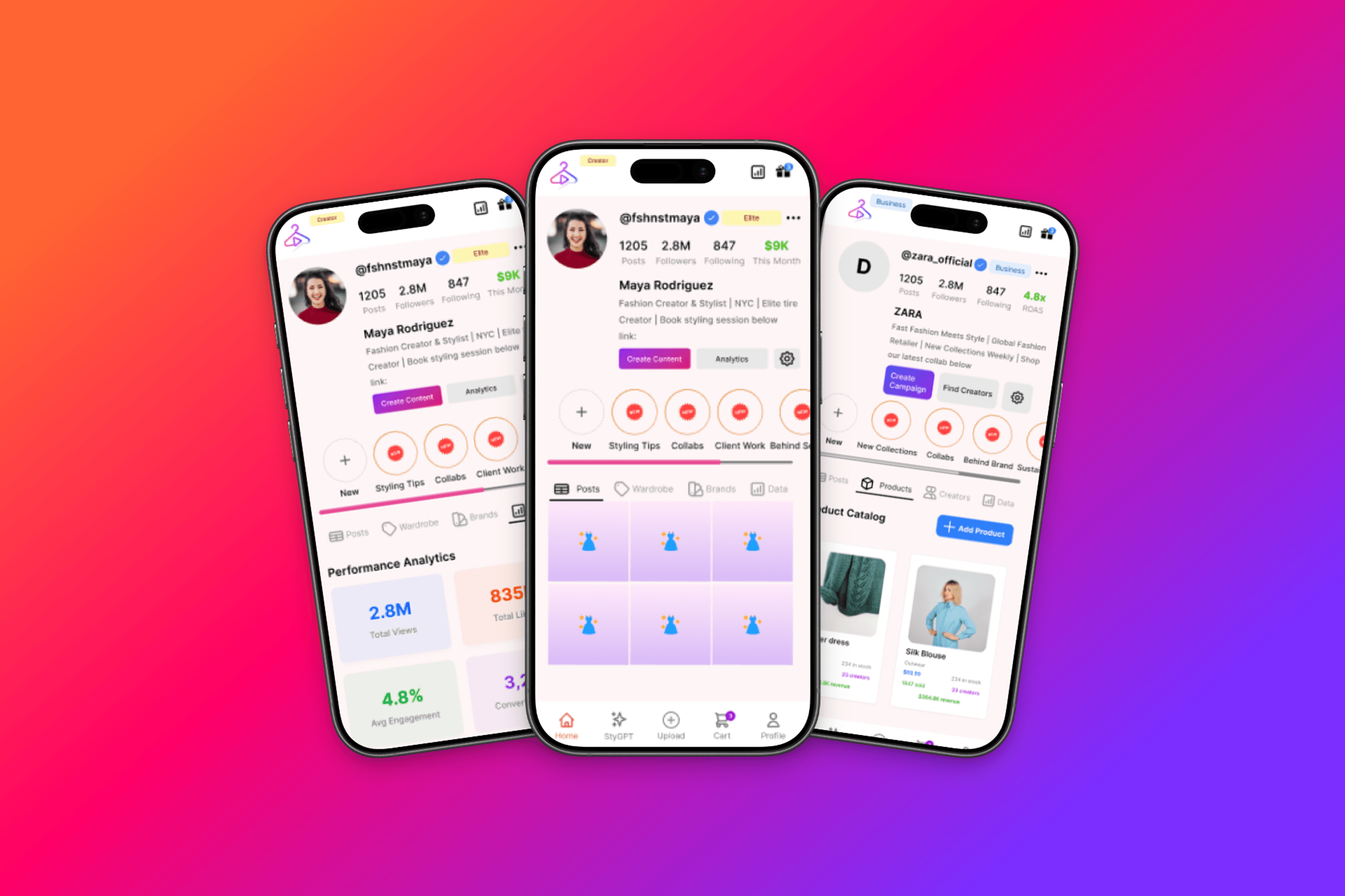Stygrm — Fashion Social Commerce - Hero Image