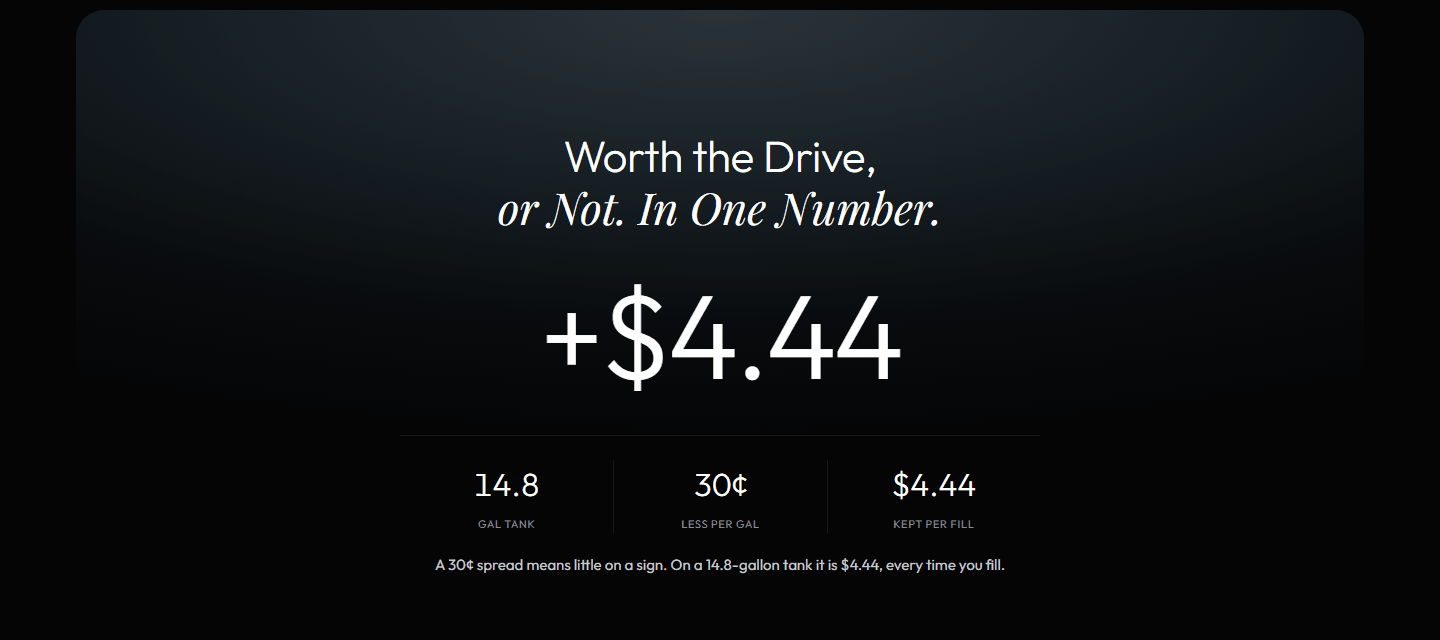 Worth the drive, or not — the one number